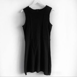 Alice + Olivia to work LBD black sheath dress